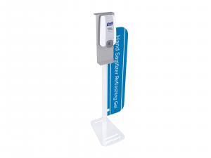 REEXC-906 Hand Sanitizer Stand w/ Graphic